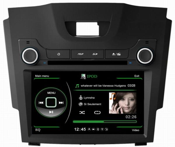 Ouchangbo car DVD gps navi head unit Chevrolet Colorado S10 support DVR MPEG4 BT phonebook