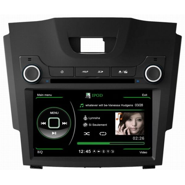 Ouchangbo car DVD gps navi head unit Chevrolet Colorado S10 support DVR MPEG4 BT phonebook