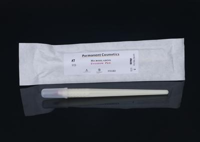 Pena manual descartável bege da tatuagem com 9, 12, 14, 17 e OEM da lâmina de 18U Microblading