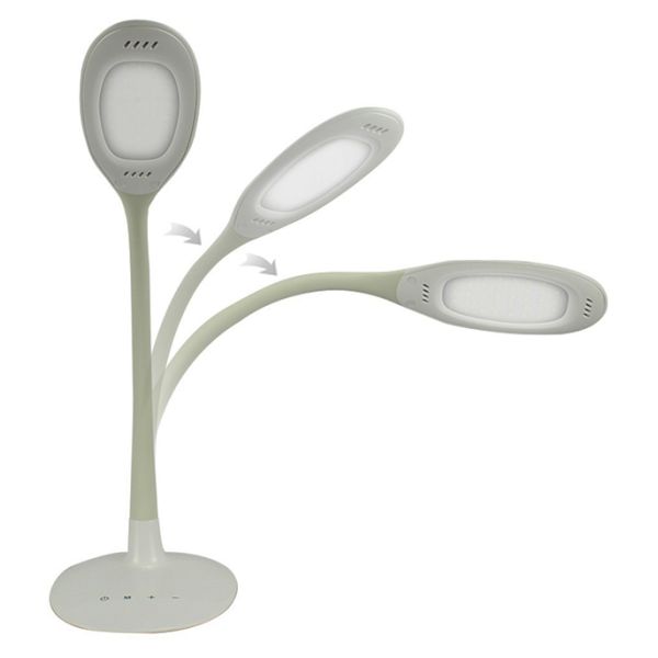 Ultra Bright Led Usb Desk Light 200LM , Touch Dimmer Gooseneck Led Desk Lamp