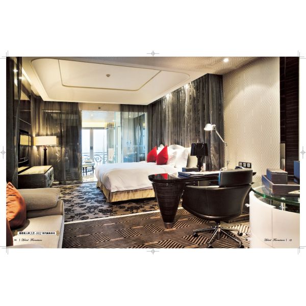 Modern Hotel Bedroom Furniture,Standard Single Room Furniture SR-002