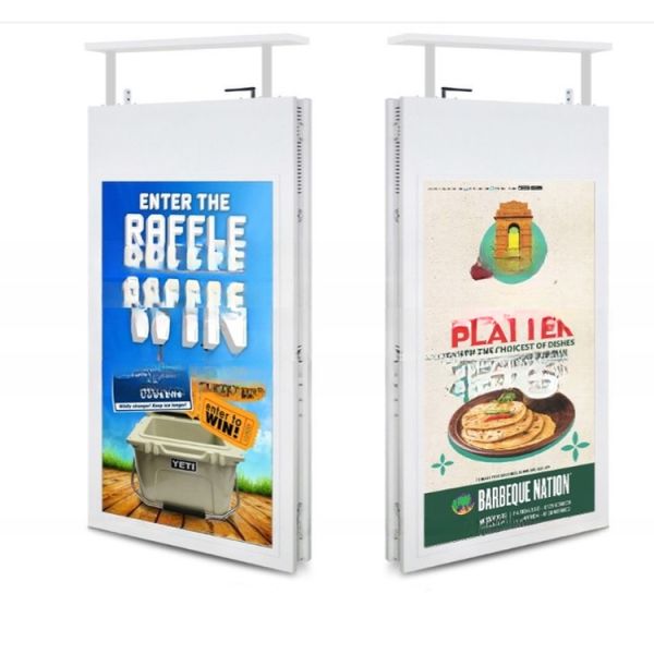 Крышевая установка высокой яркости двусторонний ЖК-дисплей 50