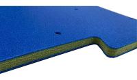 Capa de choque para el patio de juego resistente 30 mm 40 mm 50 mm Colchones de rompecabezas gruesos