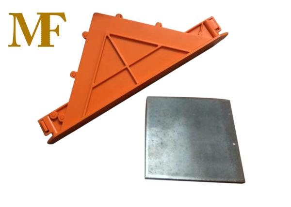 Placa do passador do diamante do ABS da prancha do concreto pré-fabricado e luva 1/4
