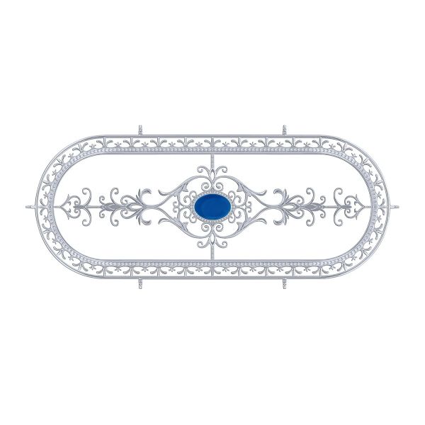 Premium Georgian Flowers Decorative Inserts For Insulating Glass Units With Elegant Design, Durable Finish And Precision Manufacturing