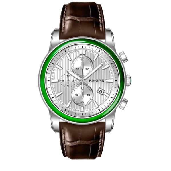 Auto Date Tourbillon Stainless Steel Watches , Round Case Digital Sports Watch