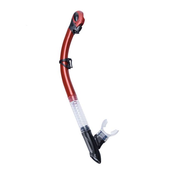 Сухая трубка скубы шноркелей с мундштуком 100% силикона