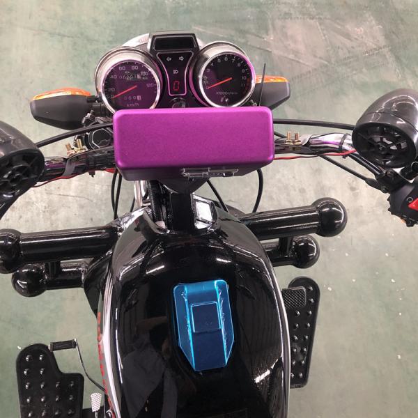 Loading 1t Gasoline Tricycle With Front Sunshade Tent