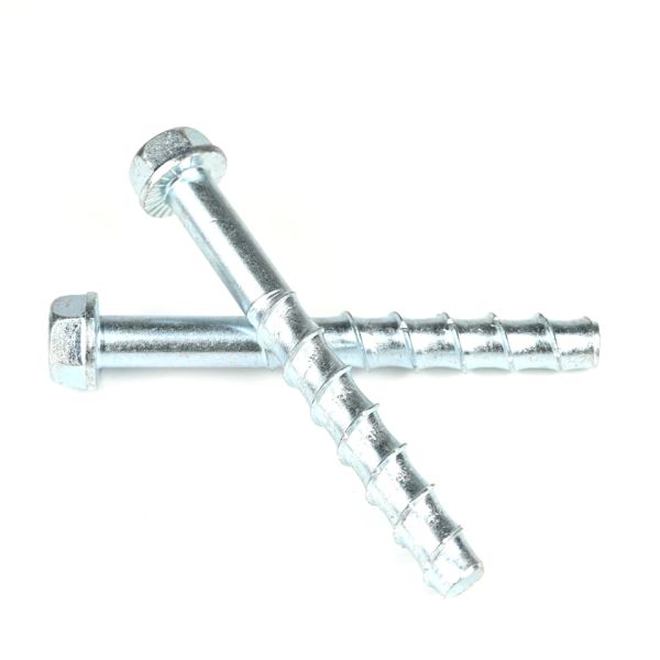 M16 150mm Tête plate en acier au carbone béton maçonnerie hexagonale