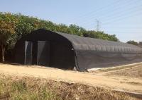 Temperature Control Outdoor Mushroom Greenhouse Pest Prevention With Film Shade Net