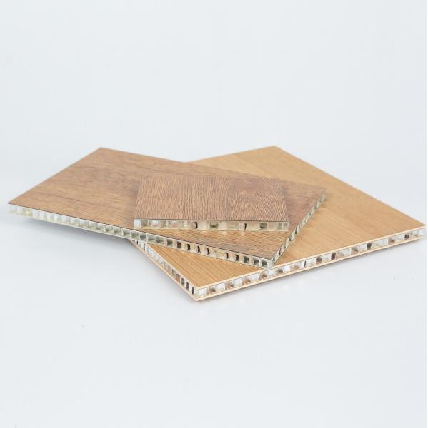 Wood Grain Hpl Decoration Honeycomb Core Sandwich Panels Aluminium