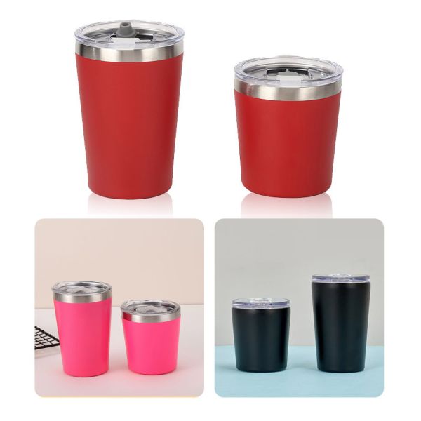 16 Oz de doble pared aislada de acero inoxidable juego de tumbler.