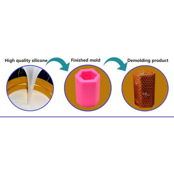 Resina Molde de escultura de platino productos de silicona de caucho poliéster líquido de fundición