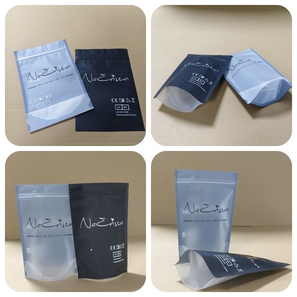 Bolsas impermeables de pie de 1000 ml para té y almacenamiento de alimentos