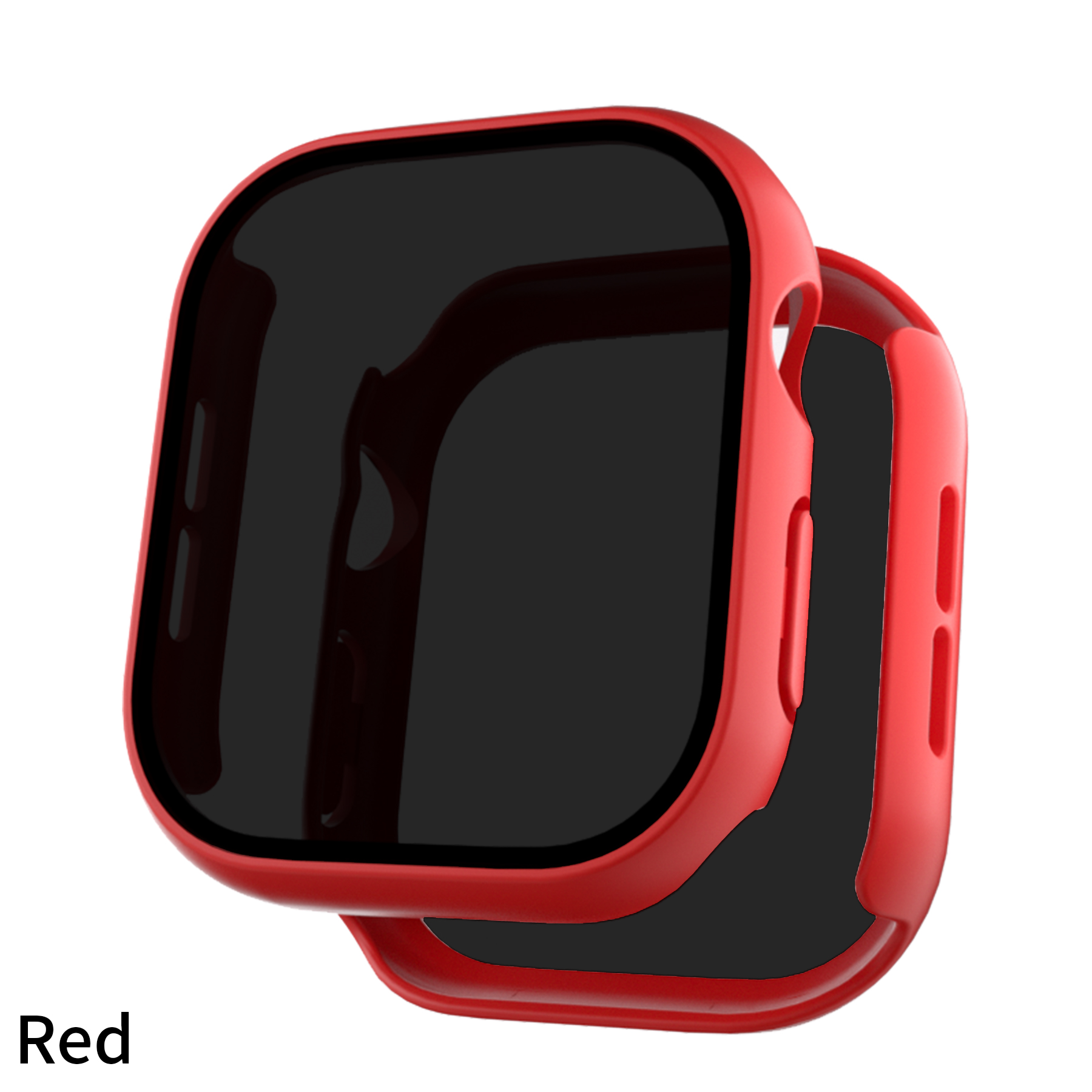 Eraysun Oil-sprayed Anti-peeping Shell Film Integrated for Apple Watch Series10 42mm 46mm Protector Watch Case