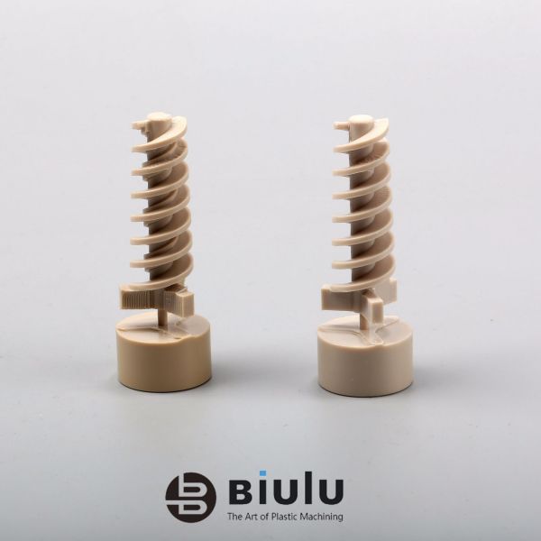 OEM PEEK Plastic Machining Custom  Peek Screw Sapre Part High Performance