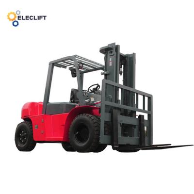 Seated Operator 3 Ton Diesel Forklift Truck Tilt Angle 45-60 Degrees