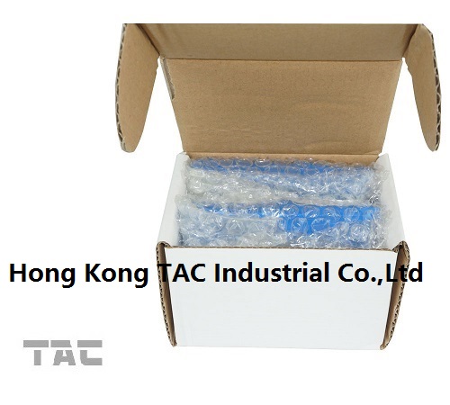 Голубой блок батарей ЛФР18650 1500МАХ ПВК 12В ЛиФеПО4 для солнечного фонарика