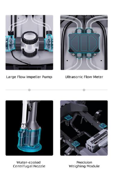 Z50P 50kg Load Agricultural Drones Solution Under Z Series Equipped With Large-Flow Impeller Pumps And Water-Cooled Centrifugal