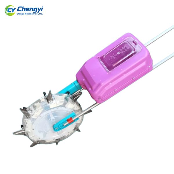 10 Tip Heavy Duty PC Hand Push Seed Planter Fertilizer Machine For Vegetables