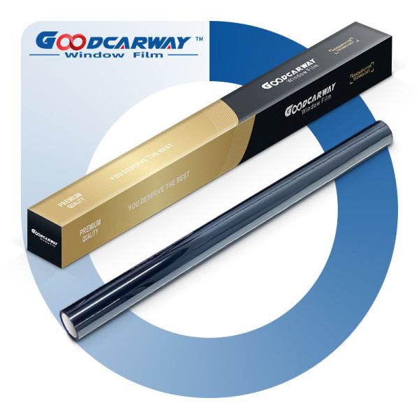 Фильм для автомобильных окон синего цвета VLT 83% CR-80 BL Хамелеонная пленка Ясное видение 1,52 м