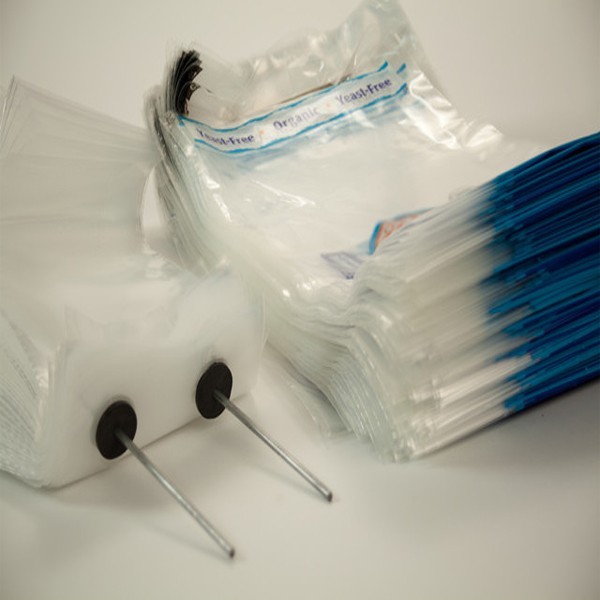 CPP degradable plastic bags/ Biodegradable food grade heat seal clear wicket bags