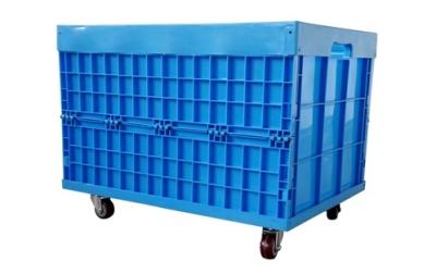 Bulk Storage Boxes Thickened extra large rectangular sliding box with wheels for clothing factory delivery and transport