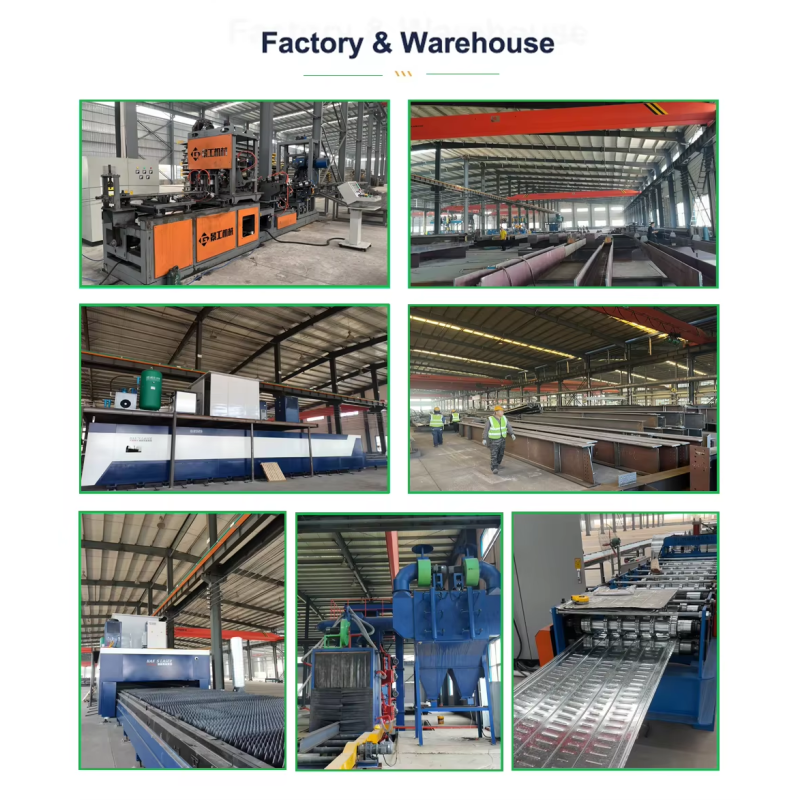 Fast Assembled Prefab Buildings Steel Structure Workshop Economical Pre-Engineered Heavy Prefab Warehouse Low Price