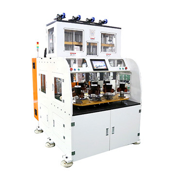 Full Automatic Stator Electric Motor Winding Machine With Eight Working Station SMT-QLR70