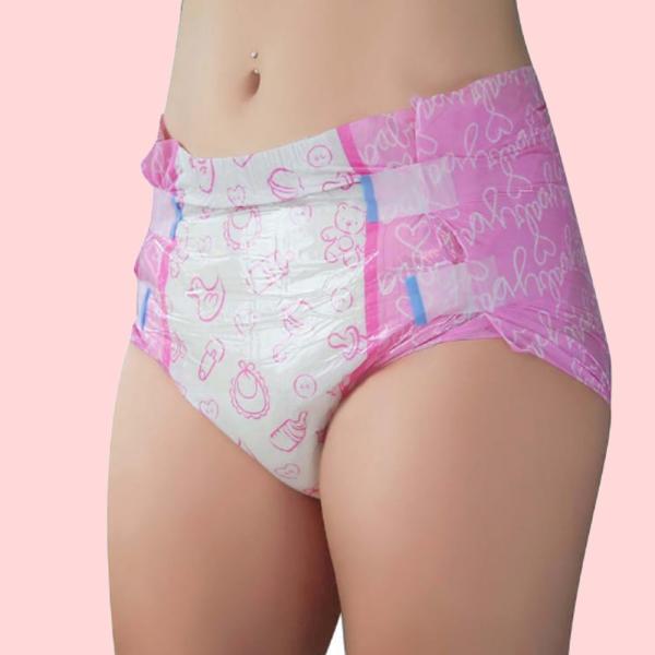 3D Leak Prevention Channel High Absorbent Anti-Leak Adult L Size Pênis de bebê descartável