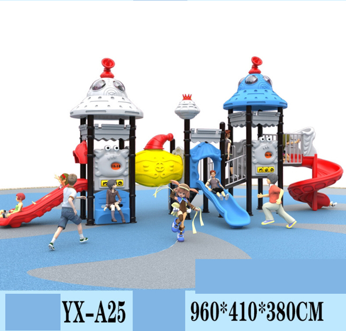 High-quality LLDPE plastic galvanized steel outdoor  children's playground equipment kindergarten at a competitive cost 
