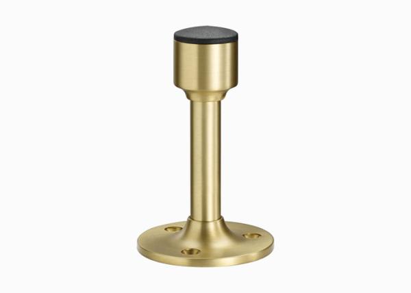 Rubber Head Brass Door Stops 54mm 88mm Fashionable Elegant Outlook