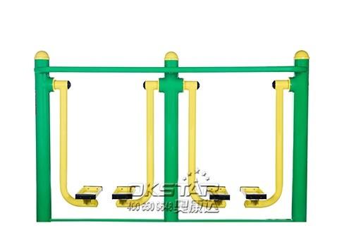 outdoor fitness equipments steel based zinc powder coating Air Walker-OK-M01D