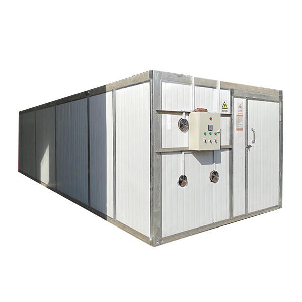 ISO Industrial Heat Pump Pineapple Dryer Cabinet Machine 60 Trays SS304