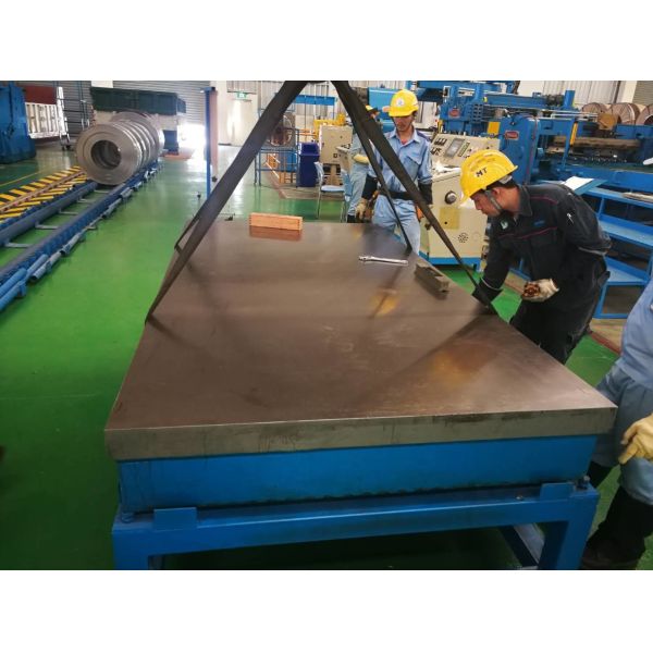 Отливка песка плиты поверхности осмотра литого железа полости 3 рангов