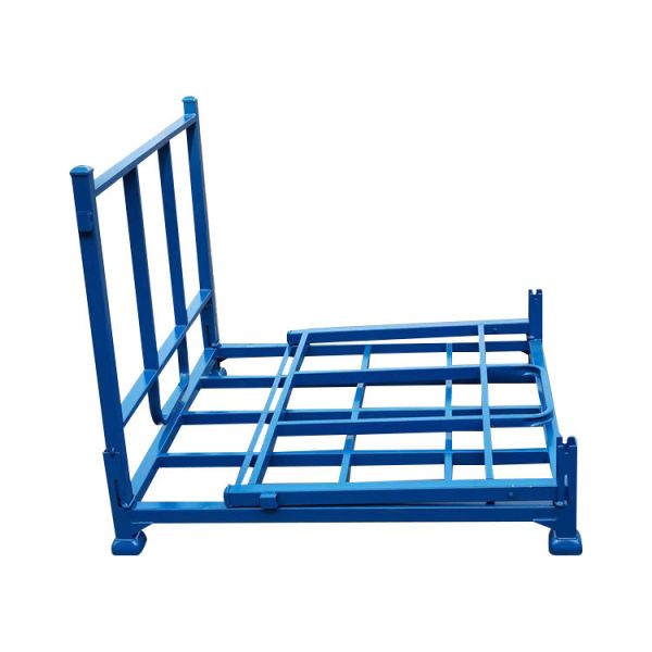 Q235 Steel Cage Pallet Heavy Stacker Rack 1500kg Industrial Warehouse Storage System