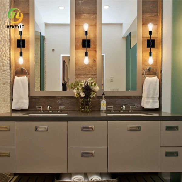 Стиль стеклянного света стены ухода за больным E26 современного творческий промышленный