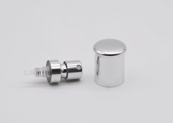 pompe en aluminium argentée de jet de parfum de 15mm avec le chapeau de champignon