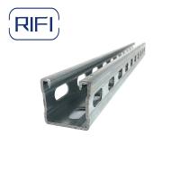 1 5 8 Unistrut 14 gauge Finition argentée pour l'industrie C S Efficacité et fiabilité