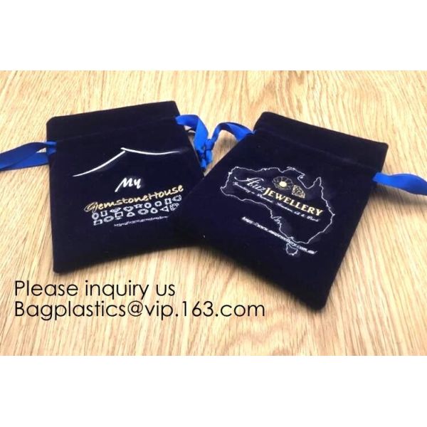 Gift Bags Velvet Bags Drawstring Jewelry Pouches Calabash Candy Pouches Party Favors for Wedding Shower BAGEASE PACKAGE