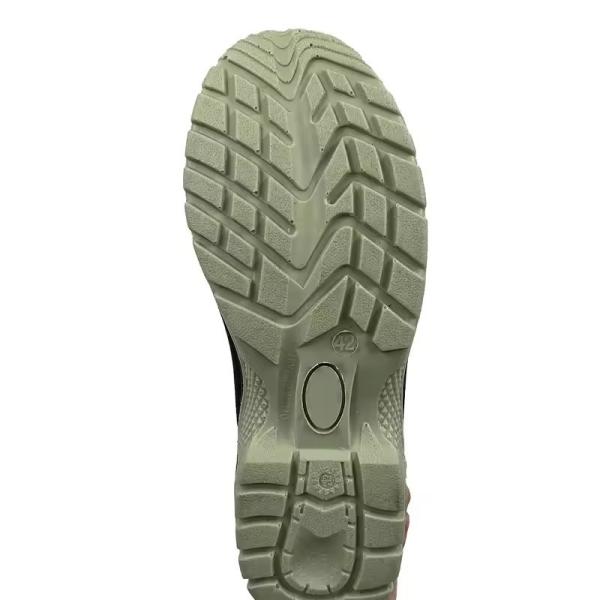 Mulheres personalizadas, de peso leve, de trabalho, de aço, respirável, de dedos, calçados de segurança, de jogging, floresta.