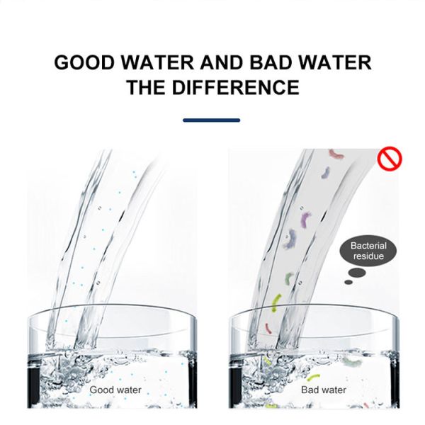 High Quality Long Handle Drinking Modern 304 Stainless Steel Sink Taps Kitchen Faucet With UV