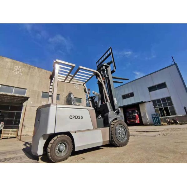 3.5m Electric Forklift Truck Battery Forklift Lithium Lead Acid 3m 4m 4.5m 5m 5.5m 6m 7m Mast Tcm/Linde/Yale/Toyota/Crown/Hyster/Heli/E