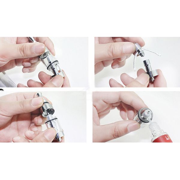 X6 e Cigarette Starter Kits 1300mAh Variable Voltage ECig eGo X6 Lava Tube