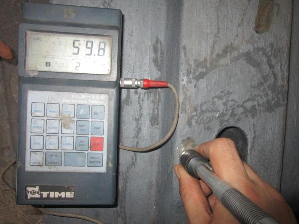 BBD4060 Coal Mill Liners BTMCr26 More Than HRC58 Dimensional Check , Hardness Check