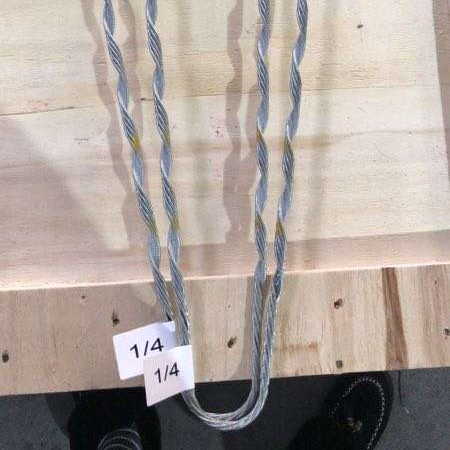 Hot Dip Glavanized ACSR Dead End Grip 6.6mm Conductor