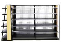 Colocaciones de acero de la tienda del estante de exhibición de los accesorios de la tienda del supermercado de los juguetes de los niños