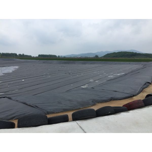 1mm Black HDPE Geomembrane For Salt Pond Linging Covering Prevent Seepage