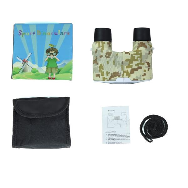8x21 kids Camo binoculars mini compact binoculars options for boys and girls birds watching traveling