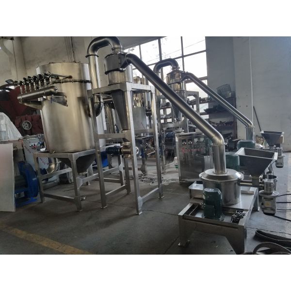 Compact Tobacco Fine Grinding Unit for Laboratory Use